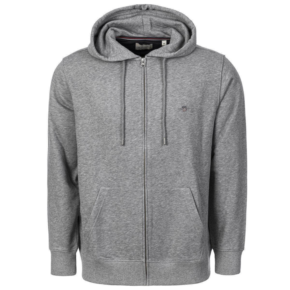 Gant Kapuzenpullover Reg Shield Full Zip Herren Hoodie, Pullover, Sweatshir günstig online kaufen