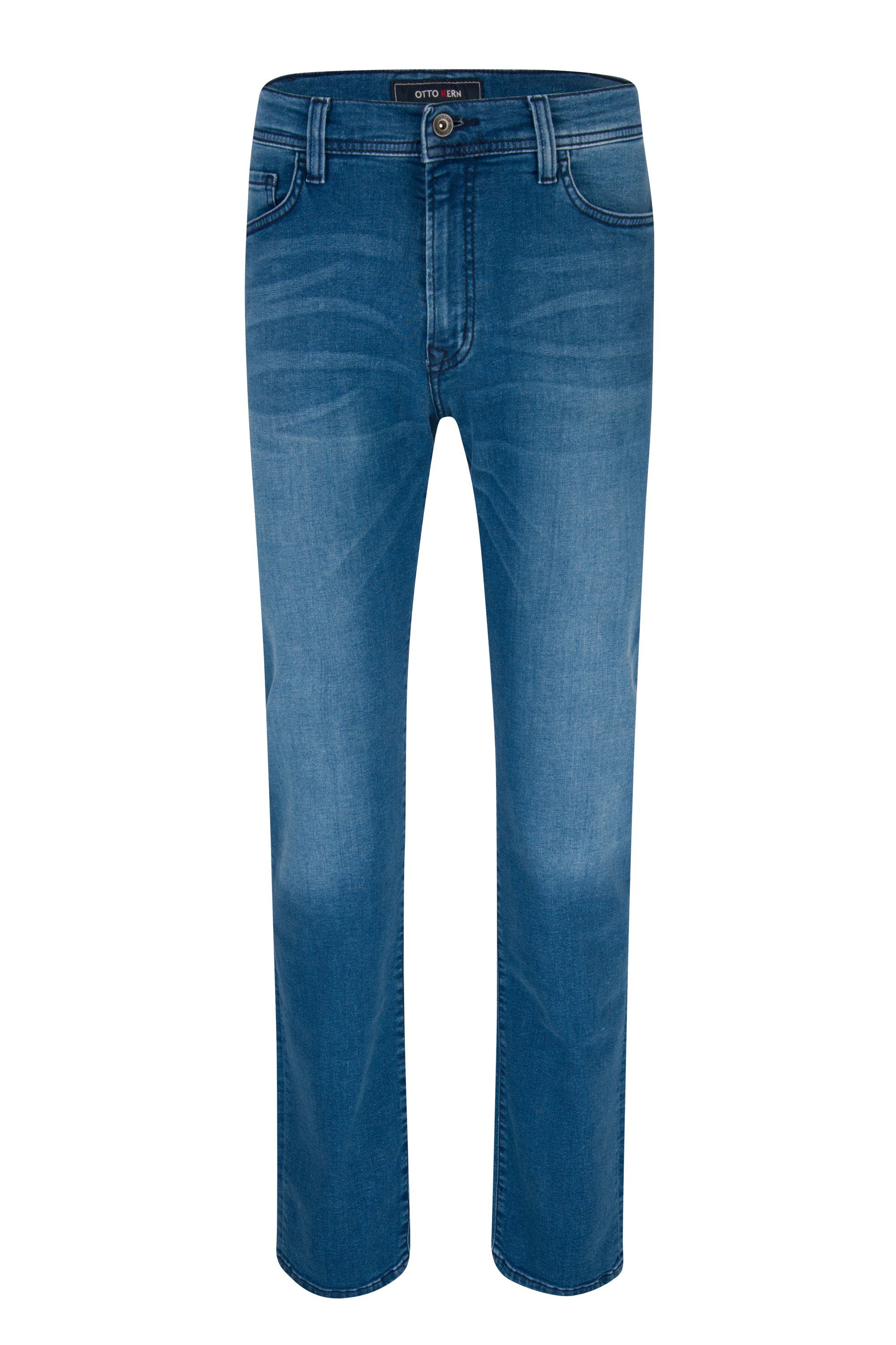  Kern 5-Pocket-Jeans OTTO KERN JOHN mid blue used wash 67041 6816.6824 - Dynamic Pure Stret
