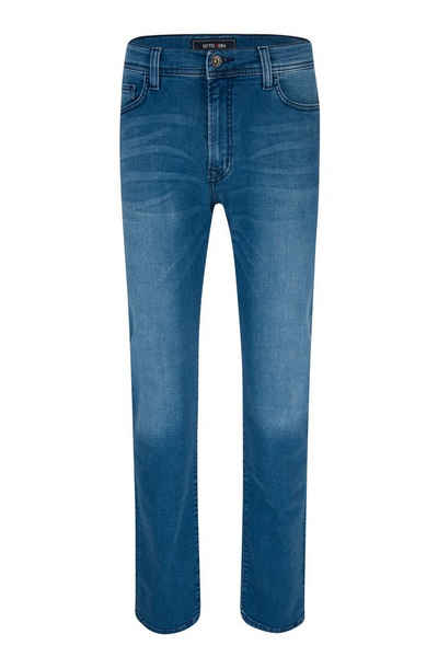 Otto Kern 5-Pocket-Jeans OTTO KERN JOHN mid blue used wash 67041 6816.6824 - Dynamic Pure Stret