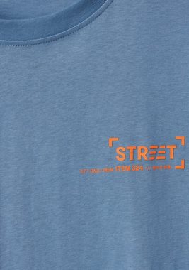STREET ONE MEN T-Shirt im College-Look