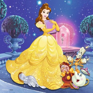 Ravensburger Puzzle 3 x 49 Teile Disney Prinzessinnen Abenteuer der Prinzessinnen 09350, 49 Puzzleteile
