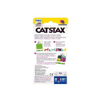 Huch! Spiel, Familienspiel 880413 - Cat Stax, Kartenspiel, Rätselspiel