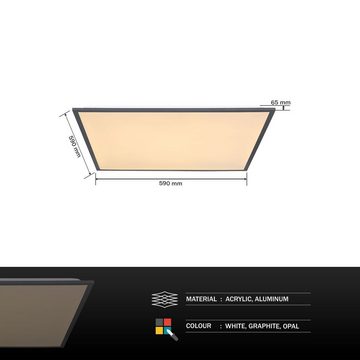 Globo Deckenleuchte Deckenleuchte LED Eckig Deckenleuchte Flur Bürolampe für Decke