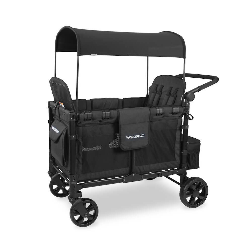Wonderfold Bollerwagen W4 Elite Kinderwagen für 4 Kinder / Bollerwagen