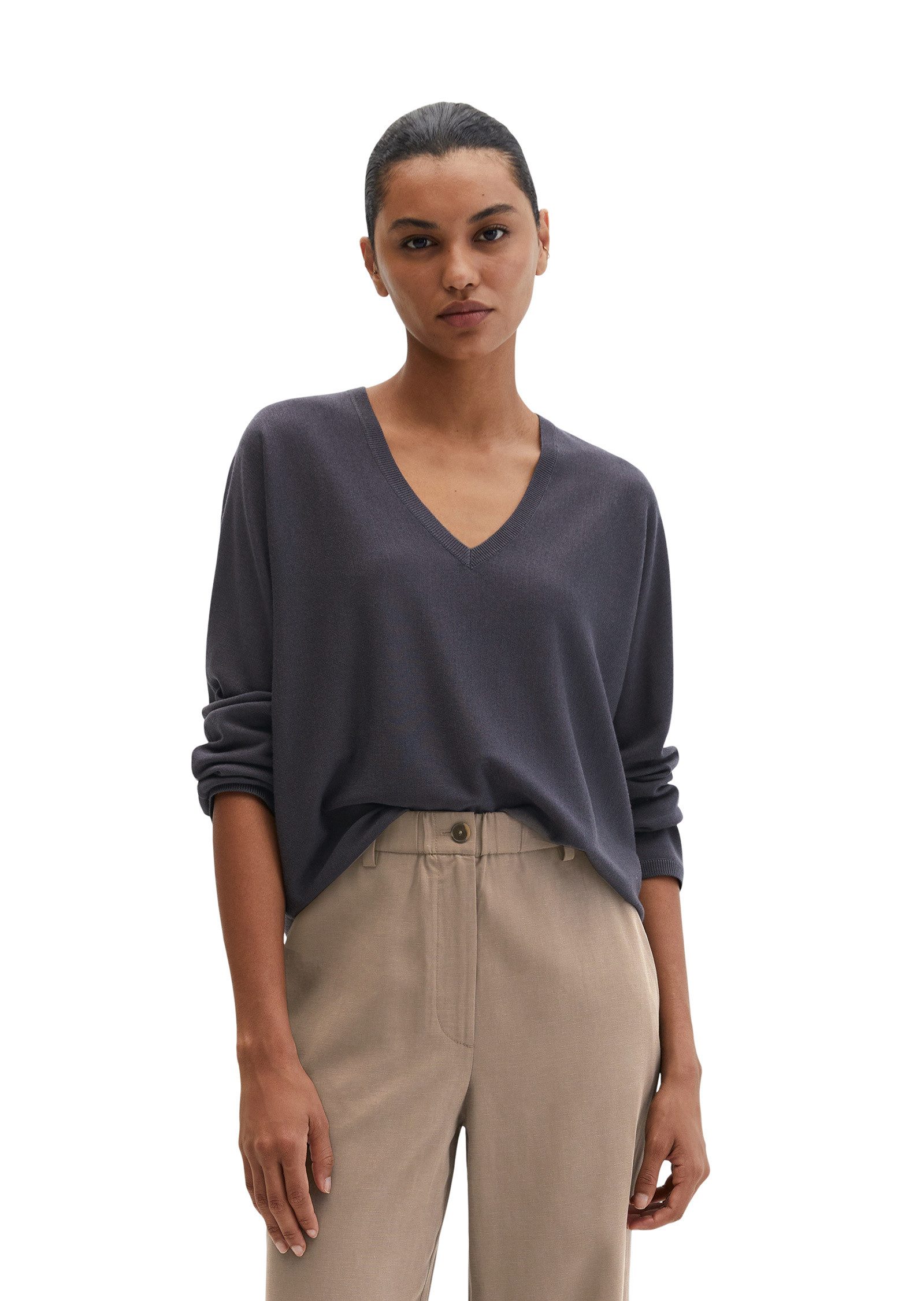 Marc O'Polo Strickpullover aus Merinowolle-Viskose-Mix