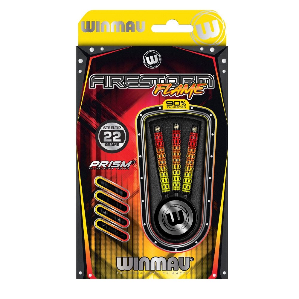Winmau Dartpfeil Steeldart Winmau Firestorm Flame 1504 - Darts.