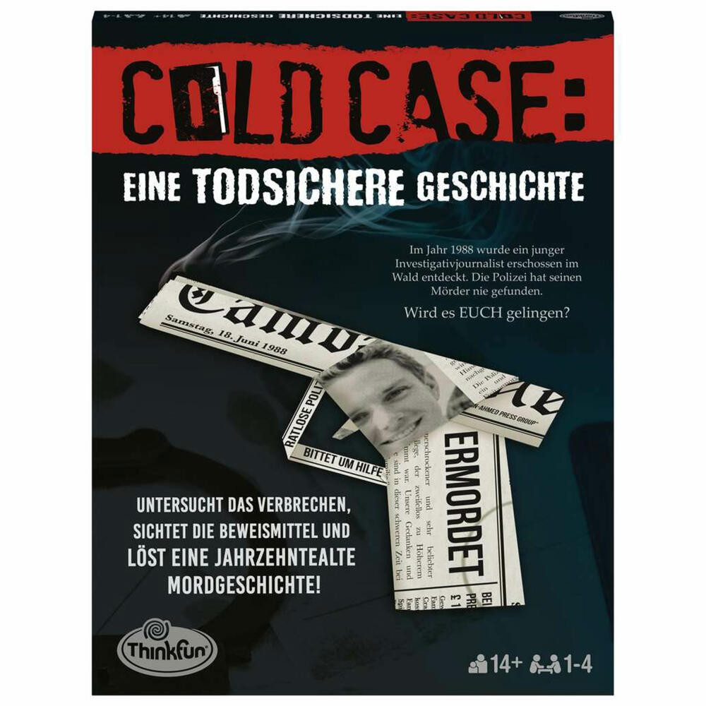 Thinkfun® Spiel Cold Case: Eine todsichere Geschichte