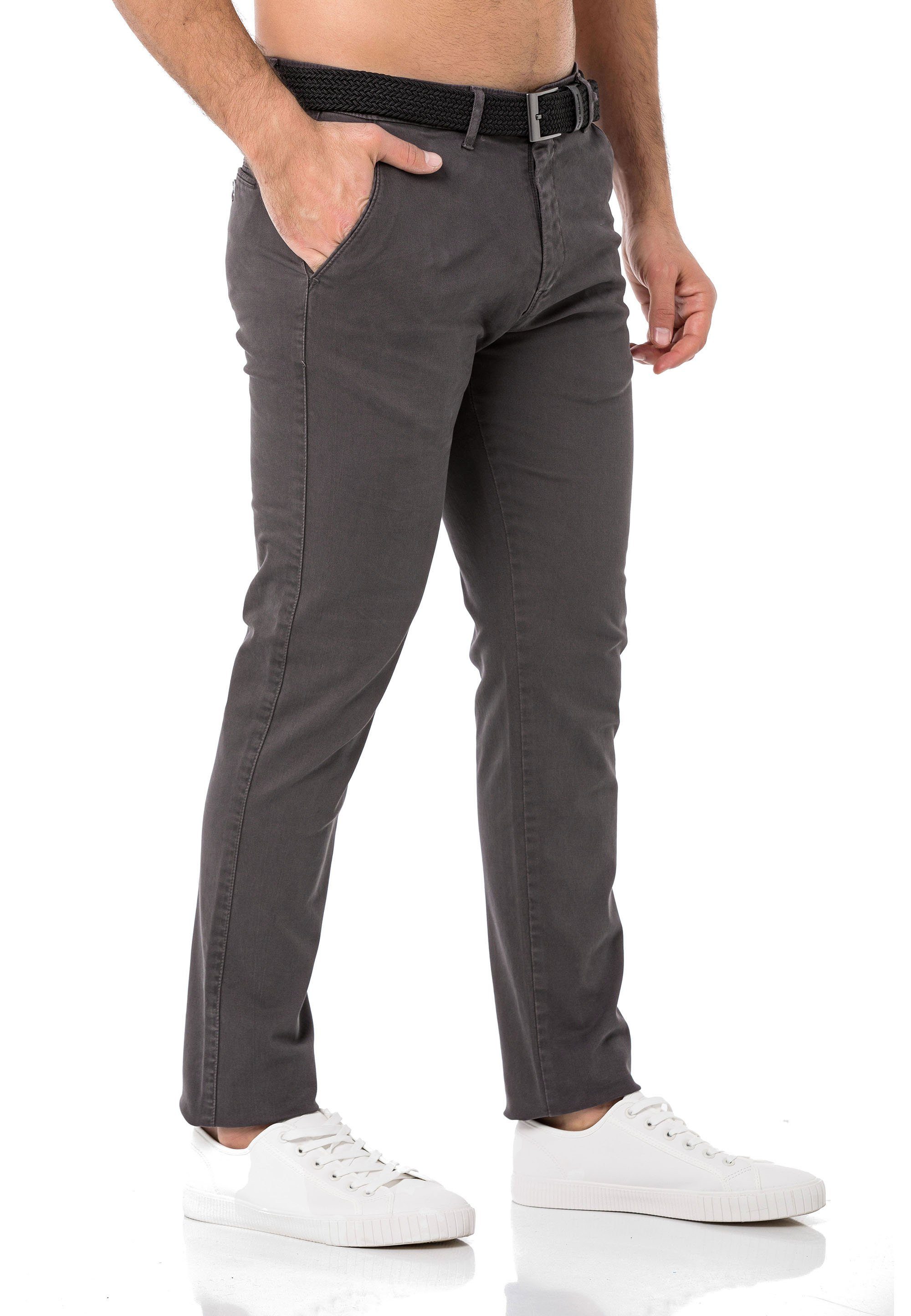 RedBridge Chinohose inklusive hochwertigem Stretch-Gürtel Casual – Bild 4 von 5