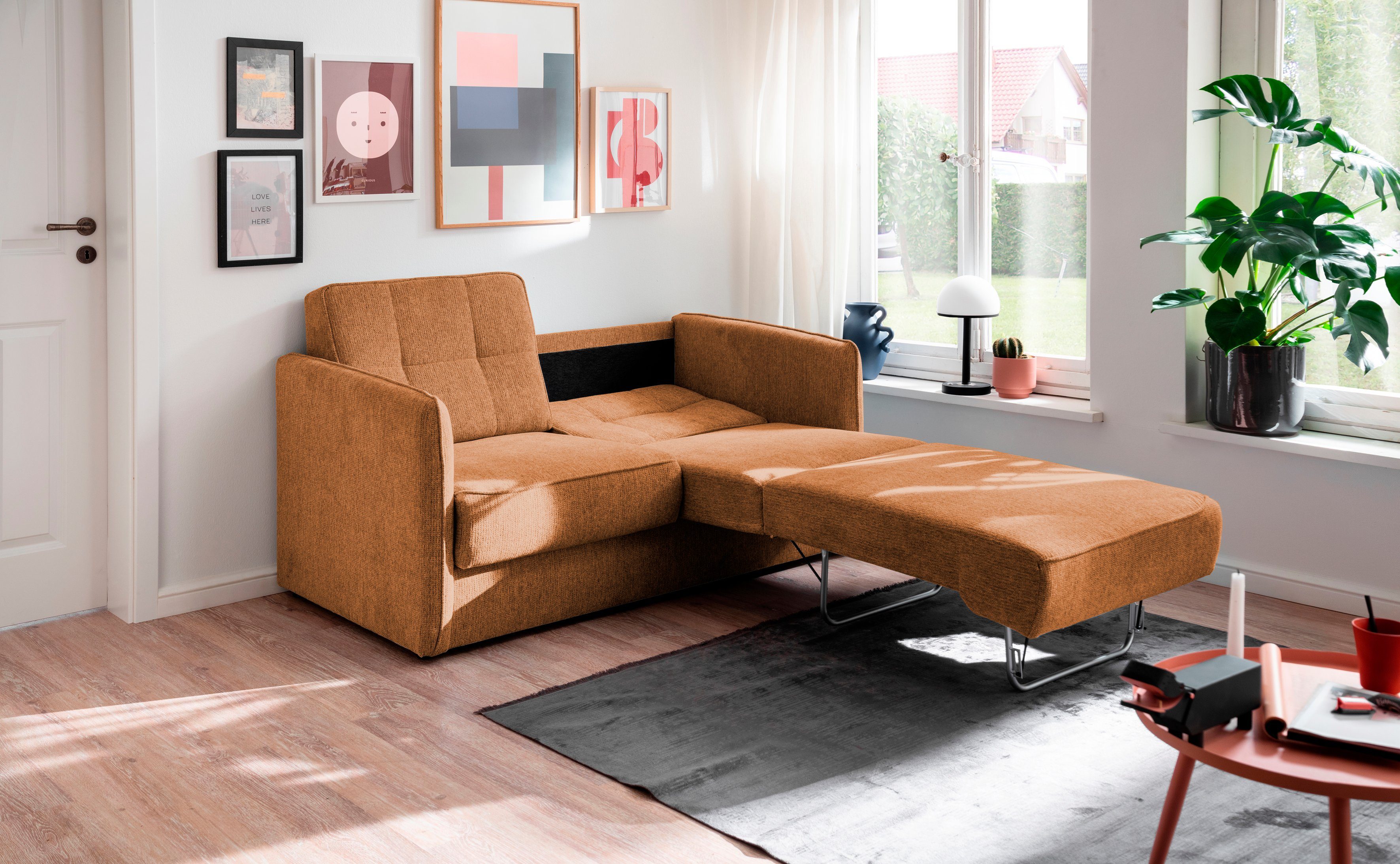 INOSIGN Schlafsofa Milano, zwei einzeln ausziehbare günstig online kaufen