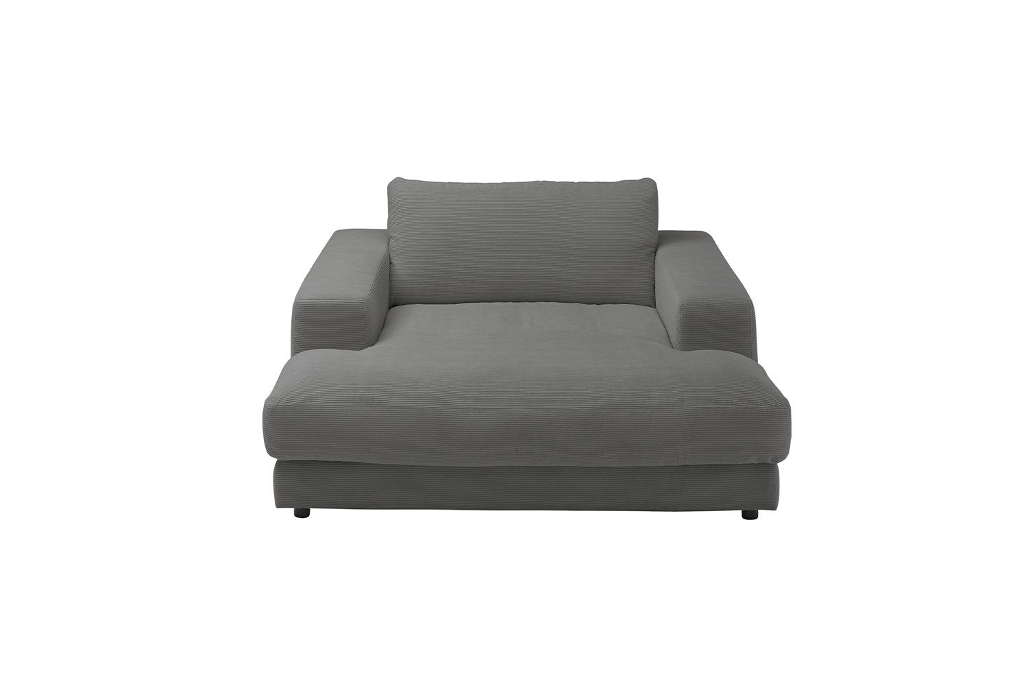 KAWOLA Relaxsessel MADELINE, Longseat Feincord verschiedene Farben