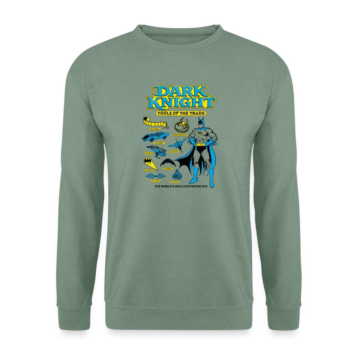Spreadshirt Sweatshirt Batman Dark Knight Tools Of The Trade Unisex Pullover (1-tlg)