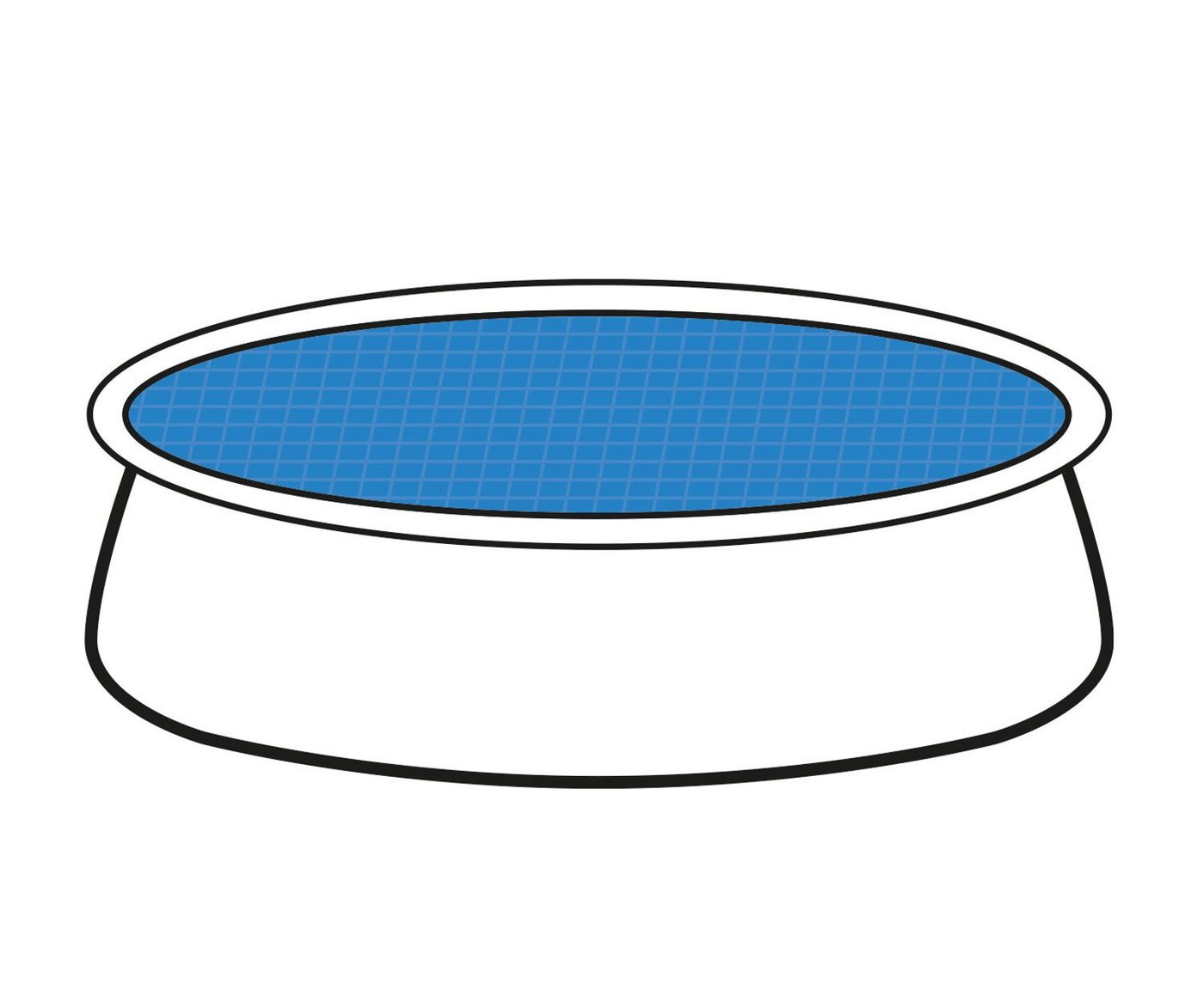 Thumbnail - Wehncke Pool-Abdeckplane passend für Ø 300cm (1-St)