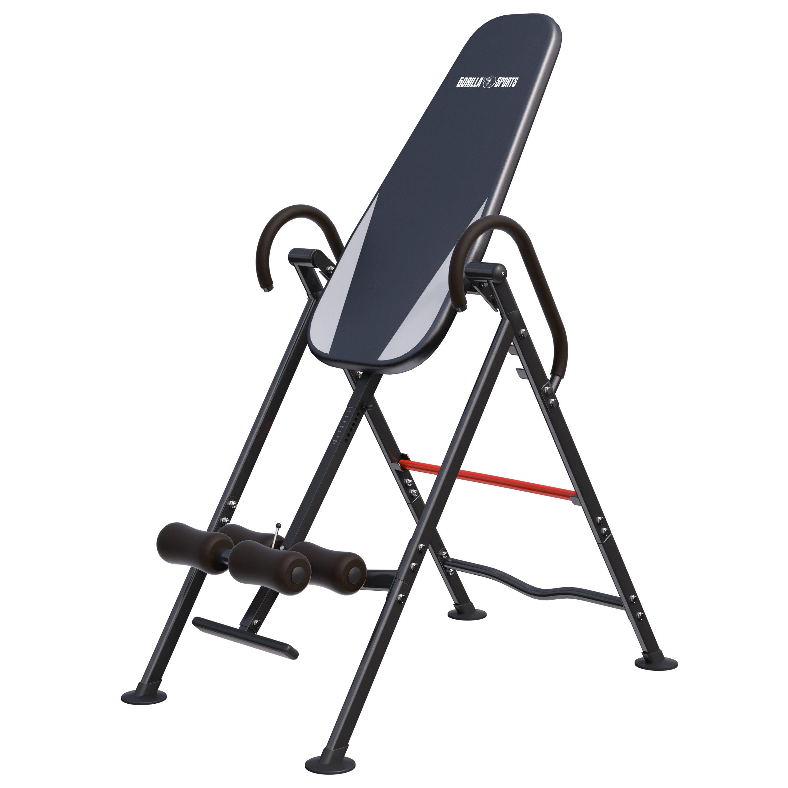 Trainingsstation Schwerkrafttrainer Schwarz/Silber/Rot