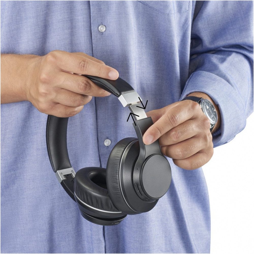 Hama Hama Passion Voyage Bluetooth-Kopfhörer schwarz Over-Ear-Kopfhörer (Aktive Geräuschunterdrückung, kompatibel mit Sprachsteuerung, Bluetooth, Aktive Geräuschunterdrückung)