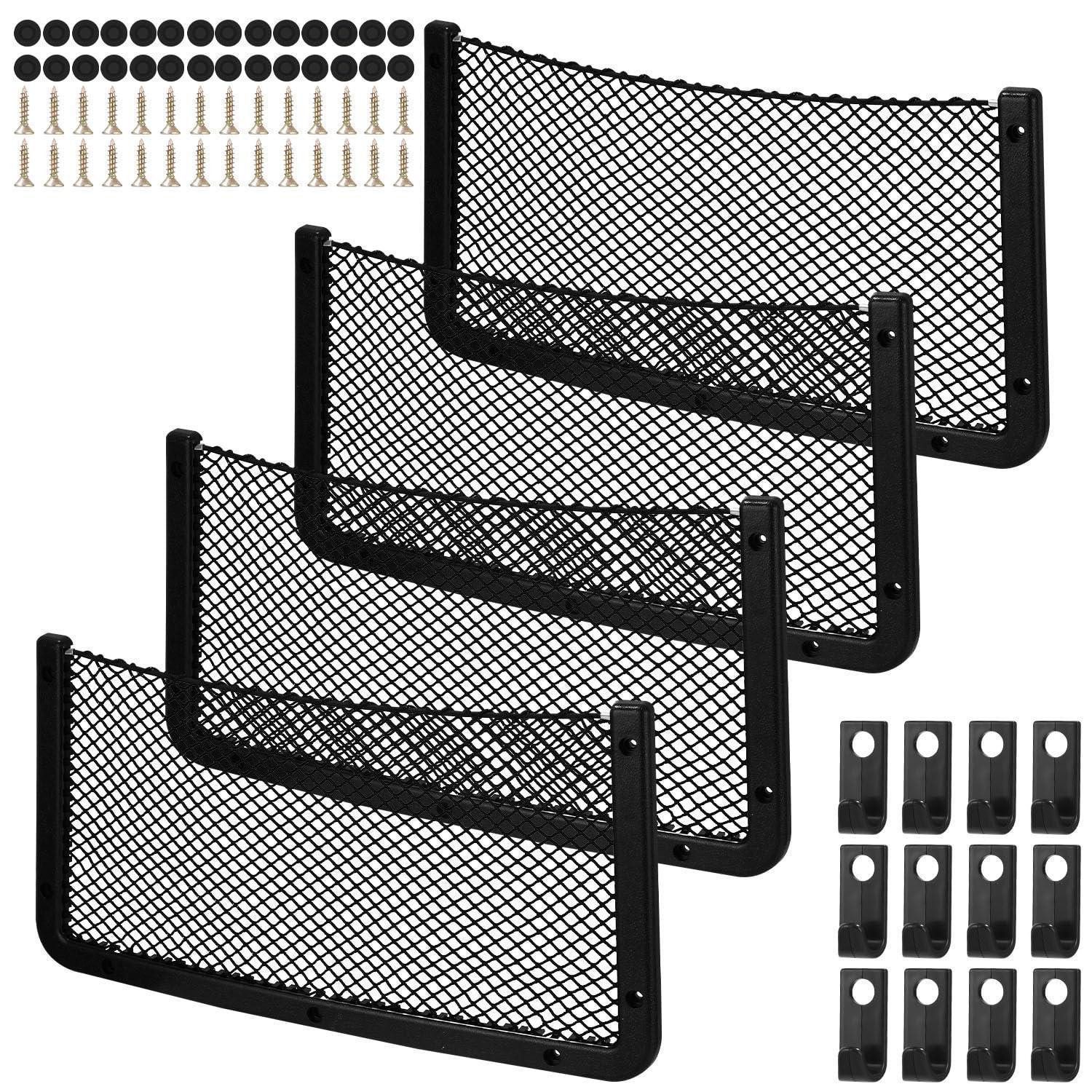 LuxusKollektion Aufbewahrungstasche Kofferraum-Netztasche 40x20cm 4 Stk