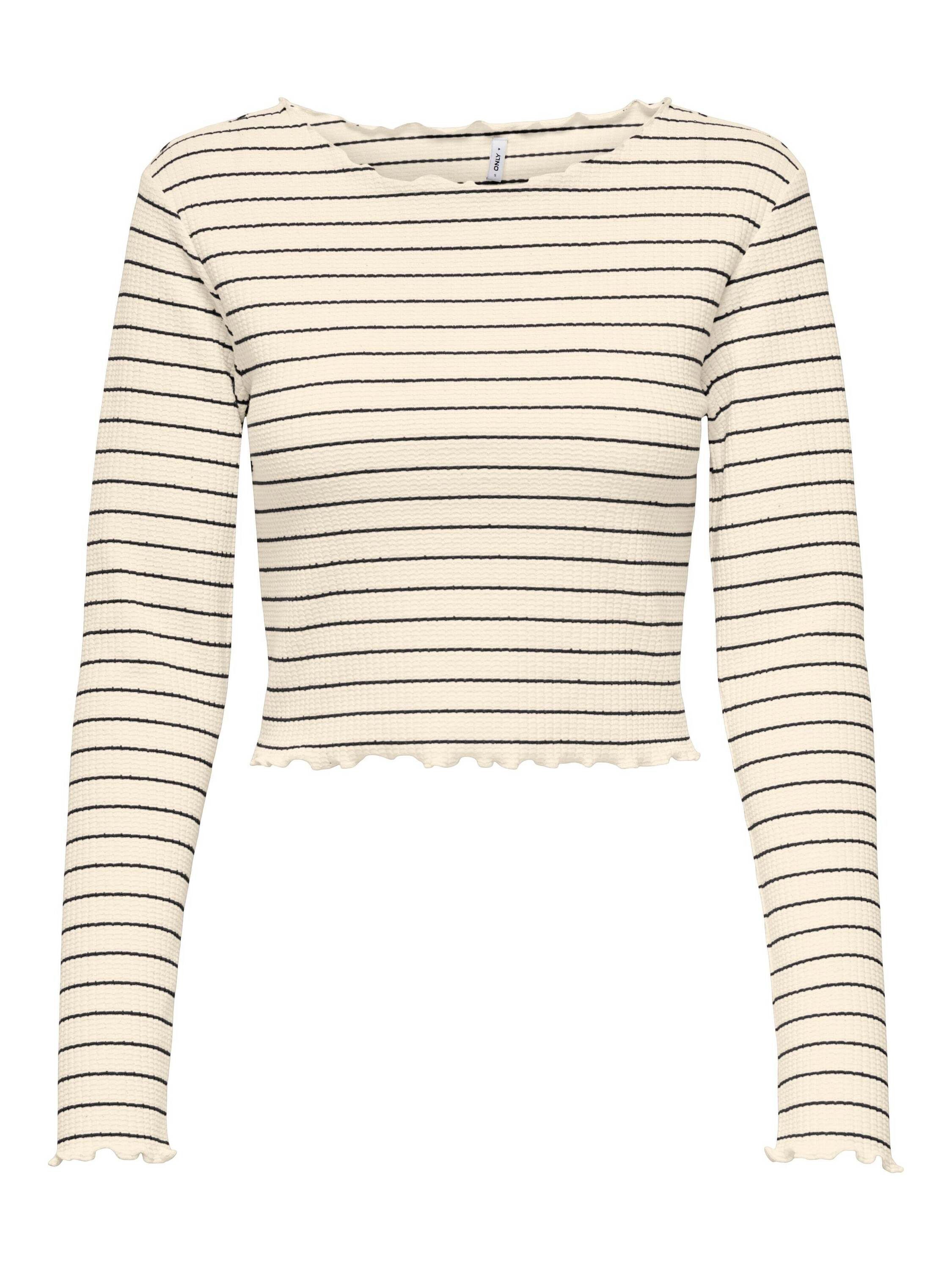 ONLY Langarmshirt ONLANITS (1-tlg) Plain/ohne Details