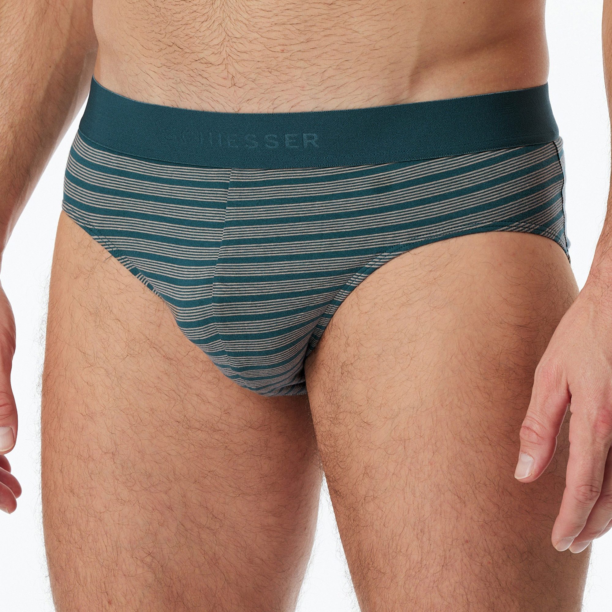 Schiesser Slip Herren-Slip 3er-Pack Single-Jersey Uni günstig online kaufen