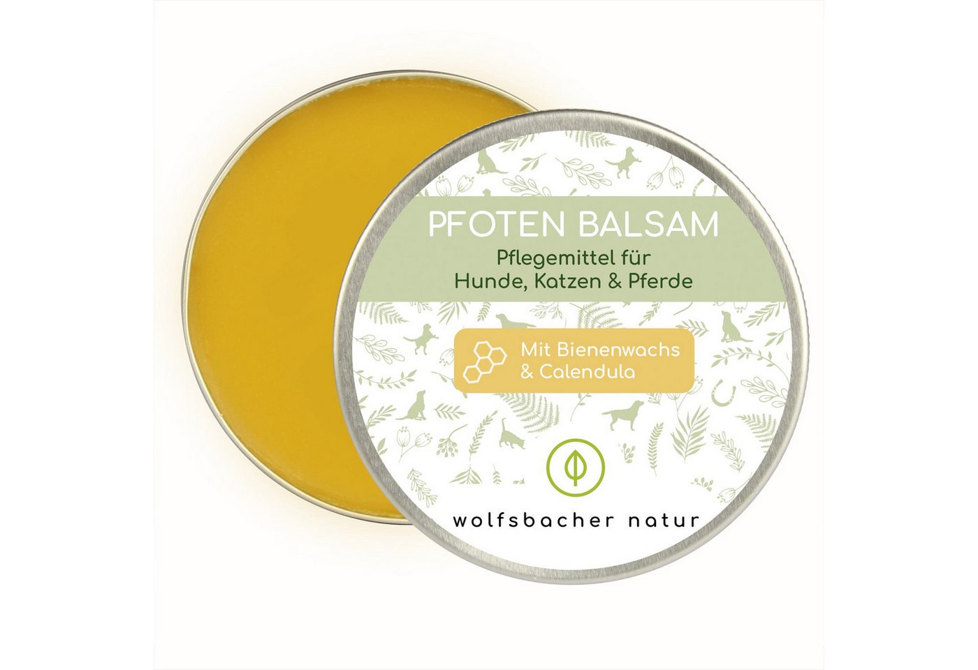 Wolfsbacher Natur Pfotenbalsam für Hunde und Katzen, für: Hund, Katze
