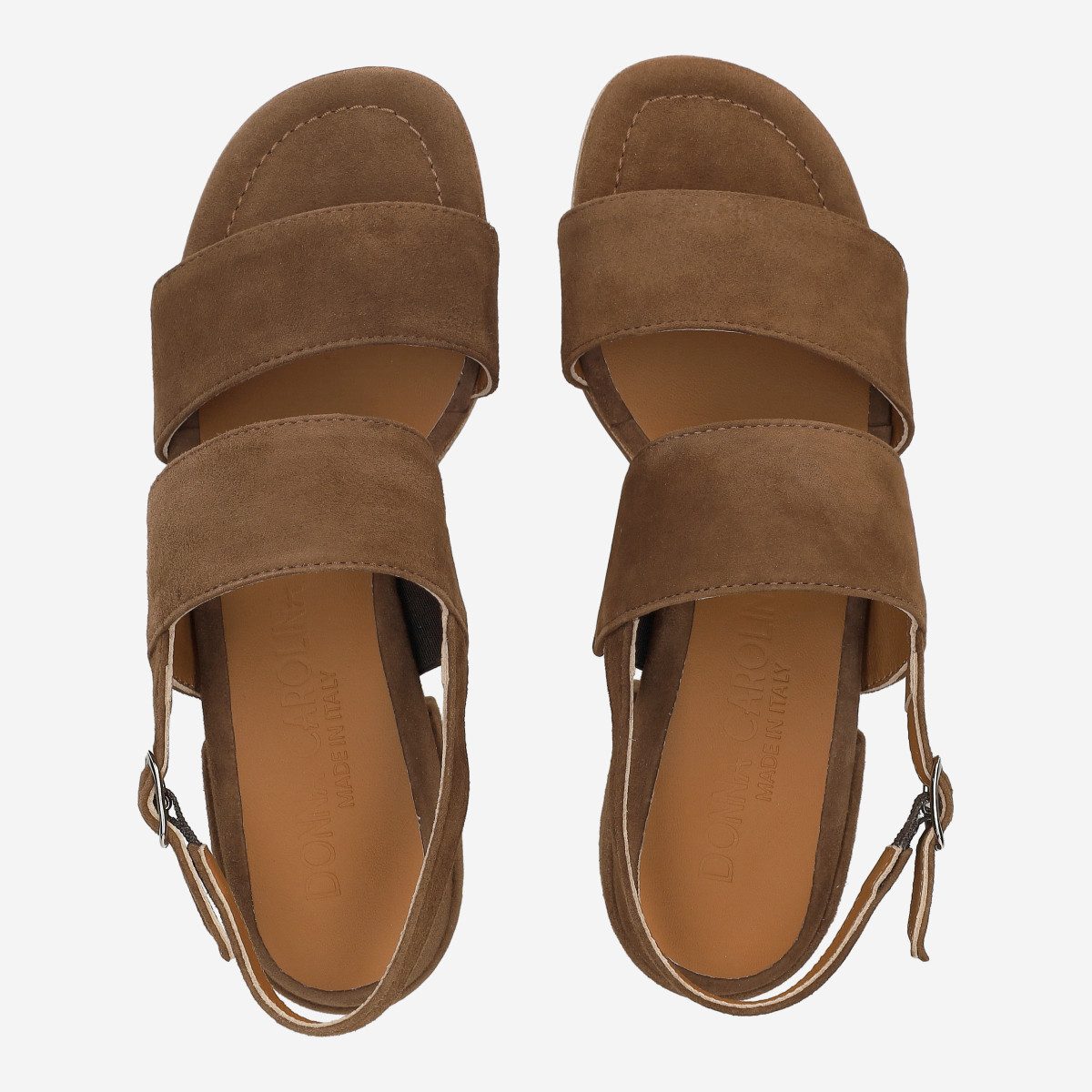 Donna Carolina Donna Carolina LIDO ELEN 57.594.123-003, Sandaletten, Braun, Damen Sandalette