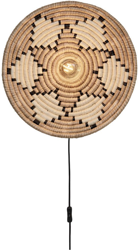 GOOD&MOJO Wandleuchte Andros, ohne Leuchtmittel, Warmweiß