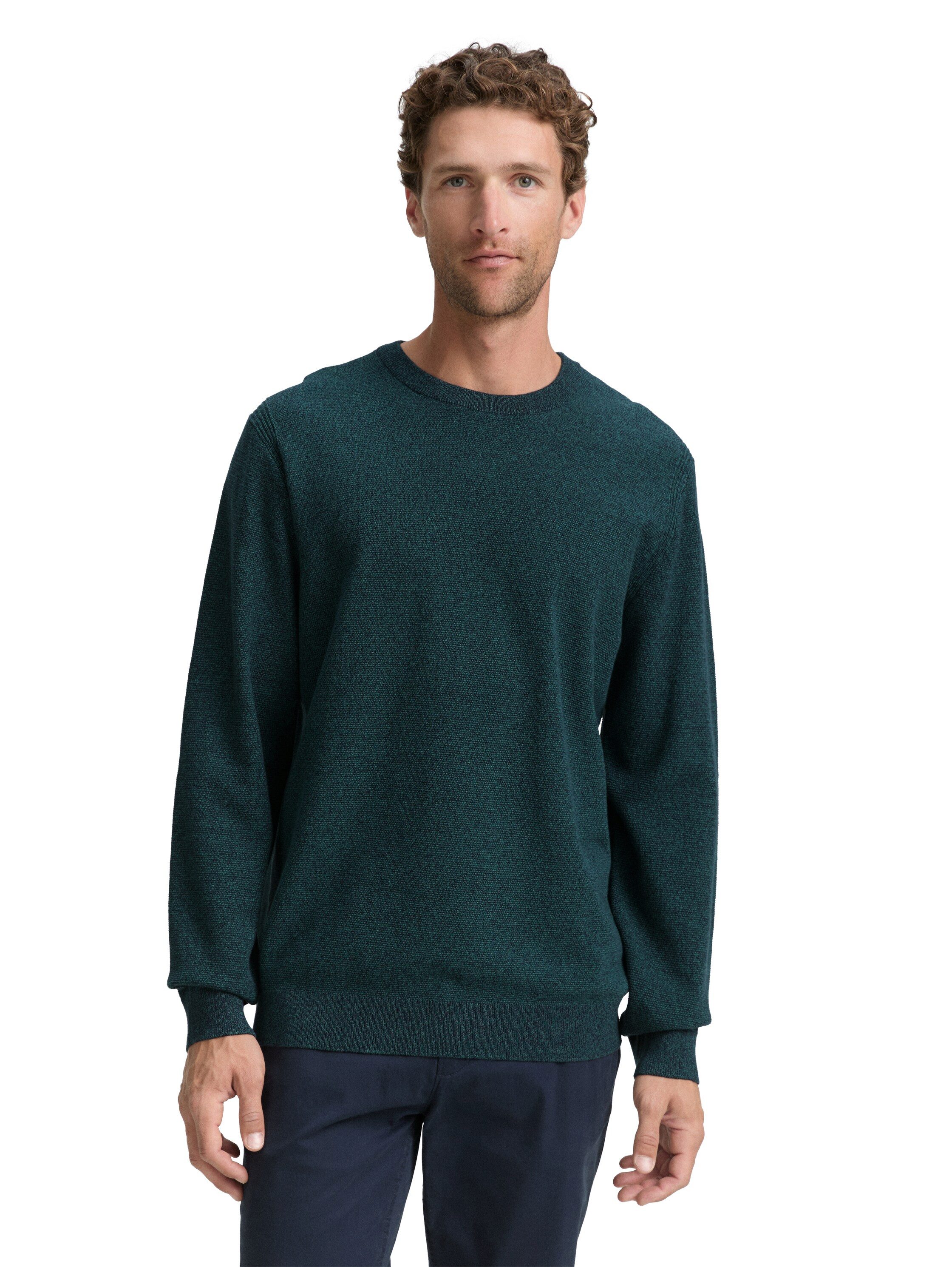TOM TAILOR Strickpullover mit Bündchen
