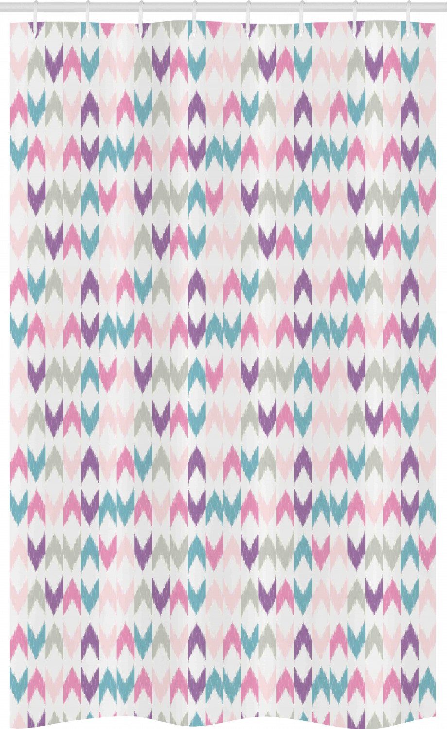 Abakuhaus Duschvorhang »Badezimmer Deko Set aus Stoff mit Haken« Breite