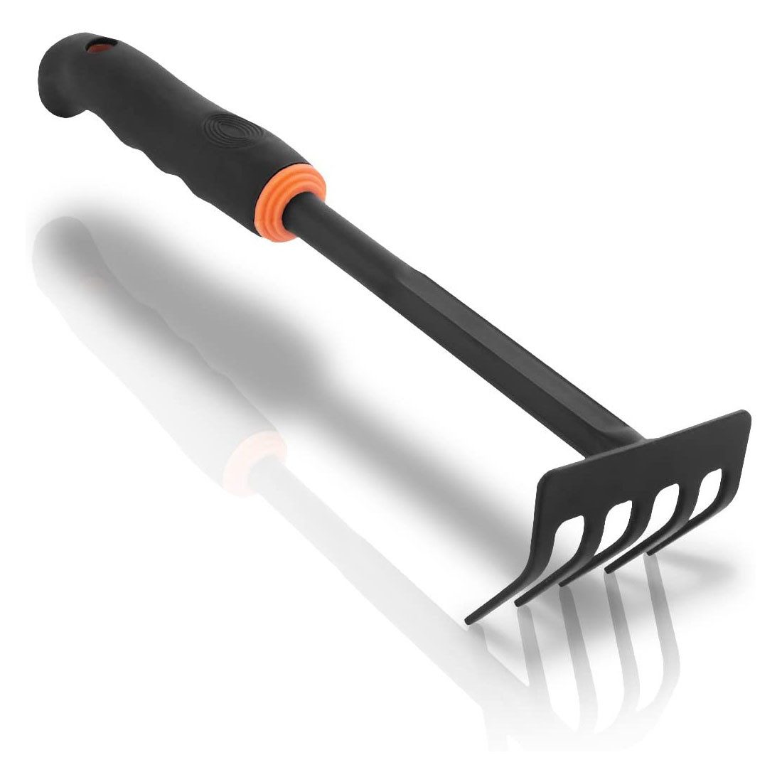 Bradas Rechen Bradas Gartenharke DE LUXE, Breite: 90 mm, schwarz