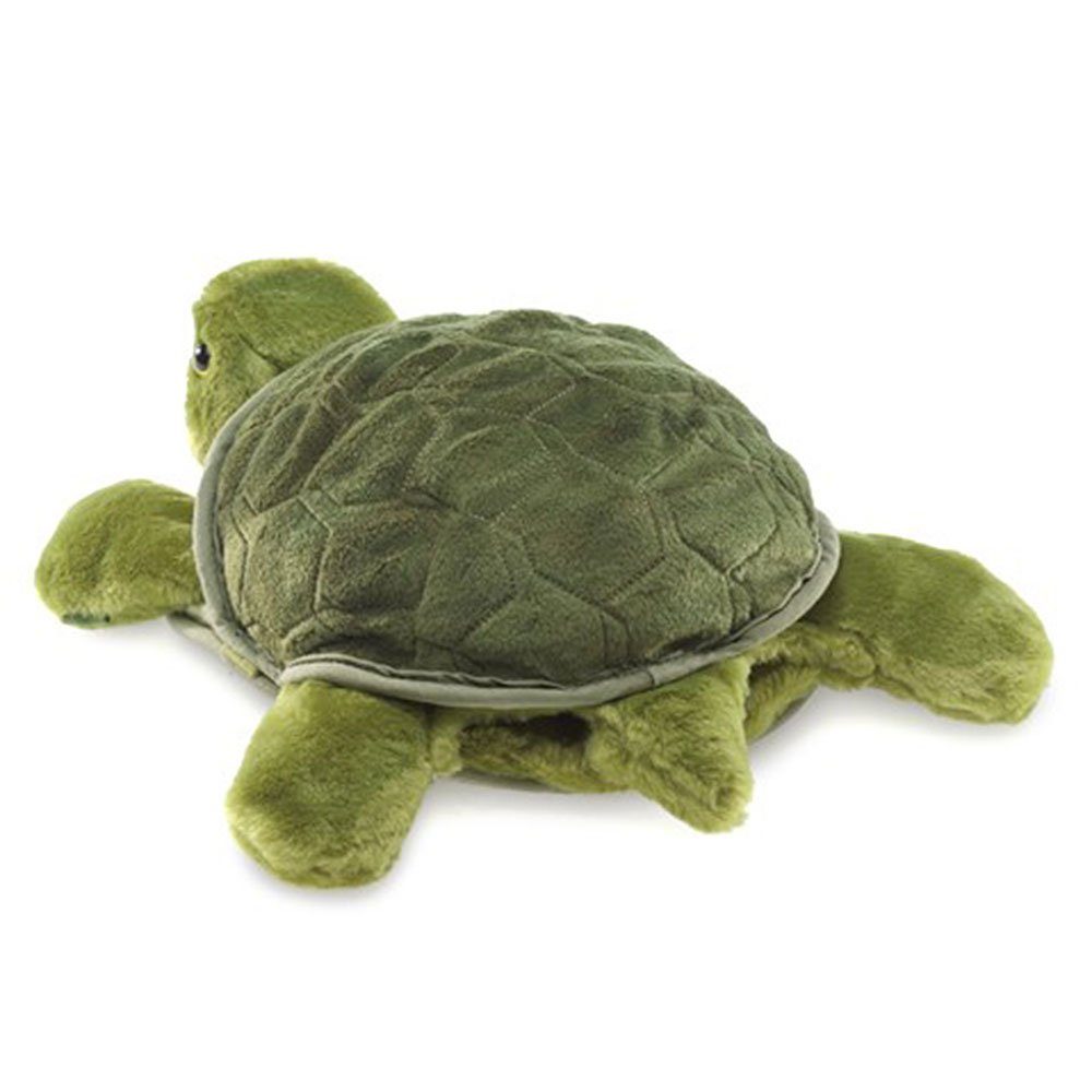 Folkmanis Handpuppen Handpuppe Folkmanis Handpuppe Schildkröte 2021 (Packung)