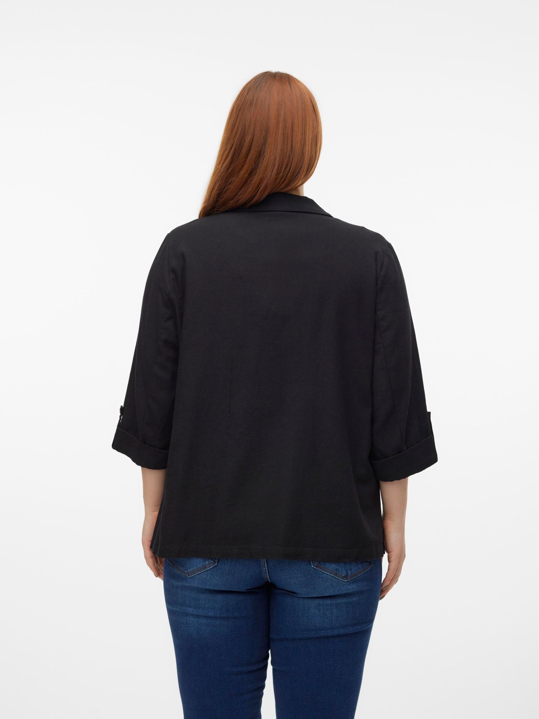 Vero Moda Curve Kurzblazer VMCJESMILO 3/4 BLAZER WVN GA NOOS CUR