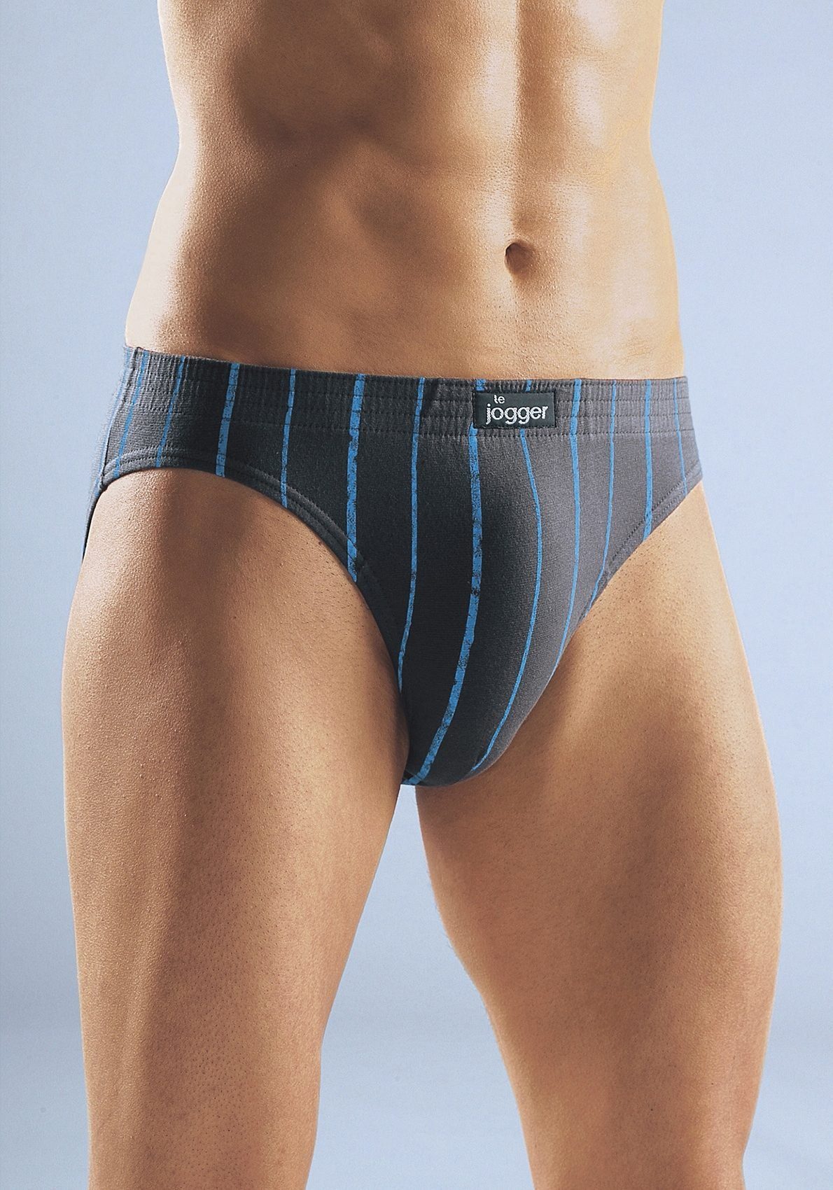 le jogger® Slip (Packung, 3-St) mit kontrastfarbenen Streifen günstig online kaufen