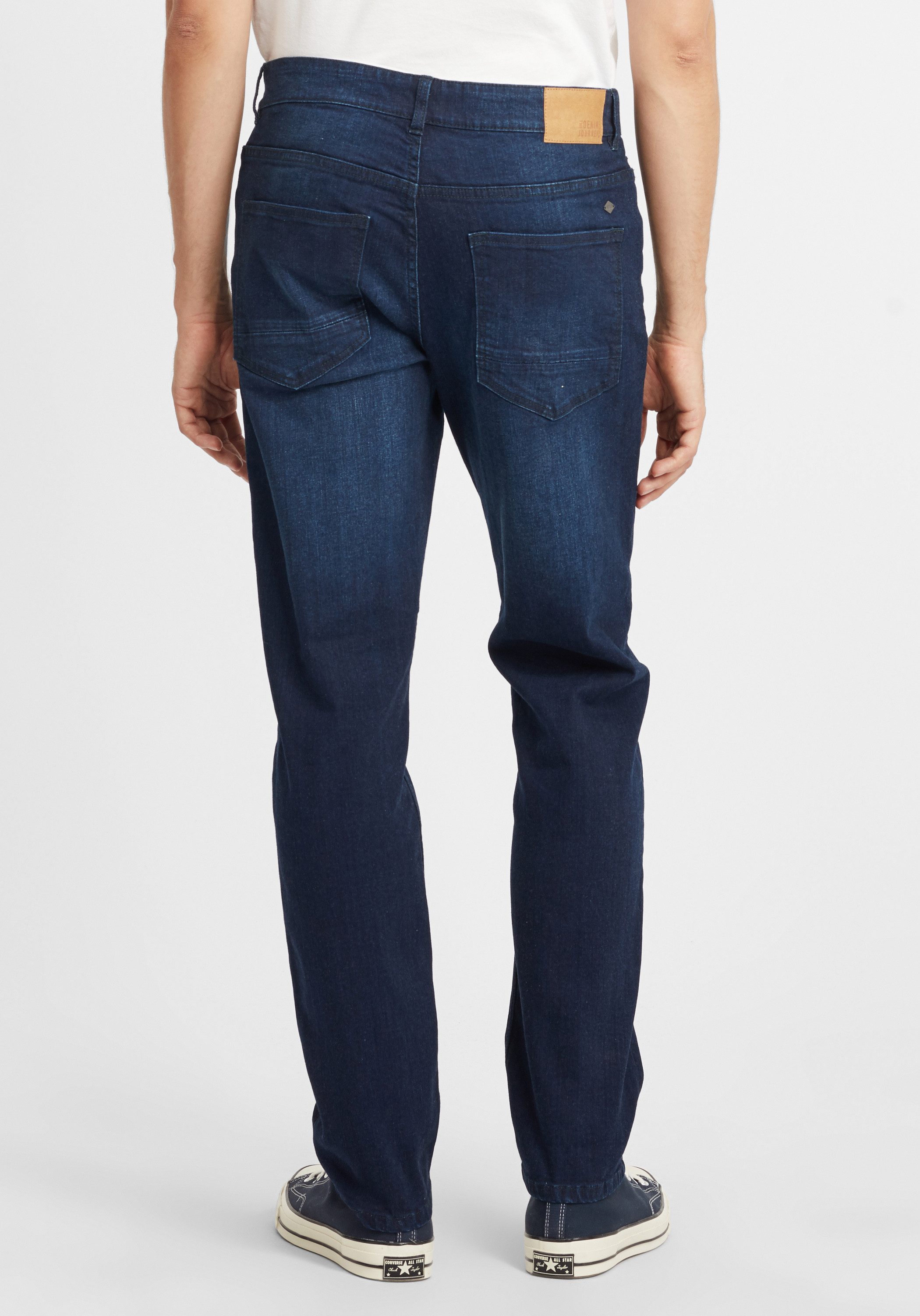 !Solid 5-Pocket-Jeans SDFynn 5-Pocket-Jeans mit Washed-Effekt