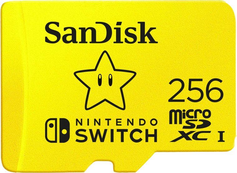 microSDXC für Nintendo Switch 256GB Speicherkarte