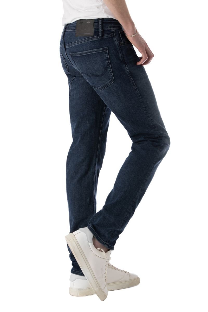 Blue Jack JONES NZGLENN Slim-fit-Jeans JACK 812 Denim Slim-Fit Jones JEANS & & Dunkelblau /
