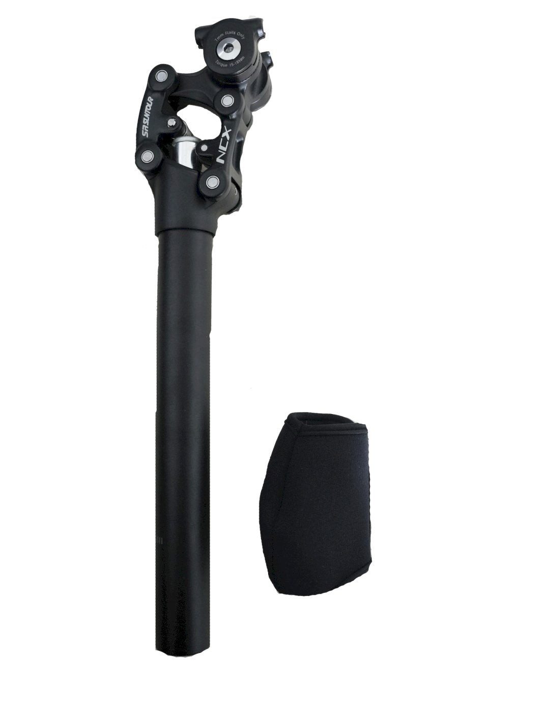 SR Suntour Sattelstütze Suntour SP25-NCX Sattelstütze mit Neopren (100kg-120kg), 400mm
