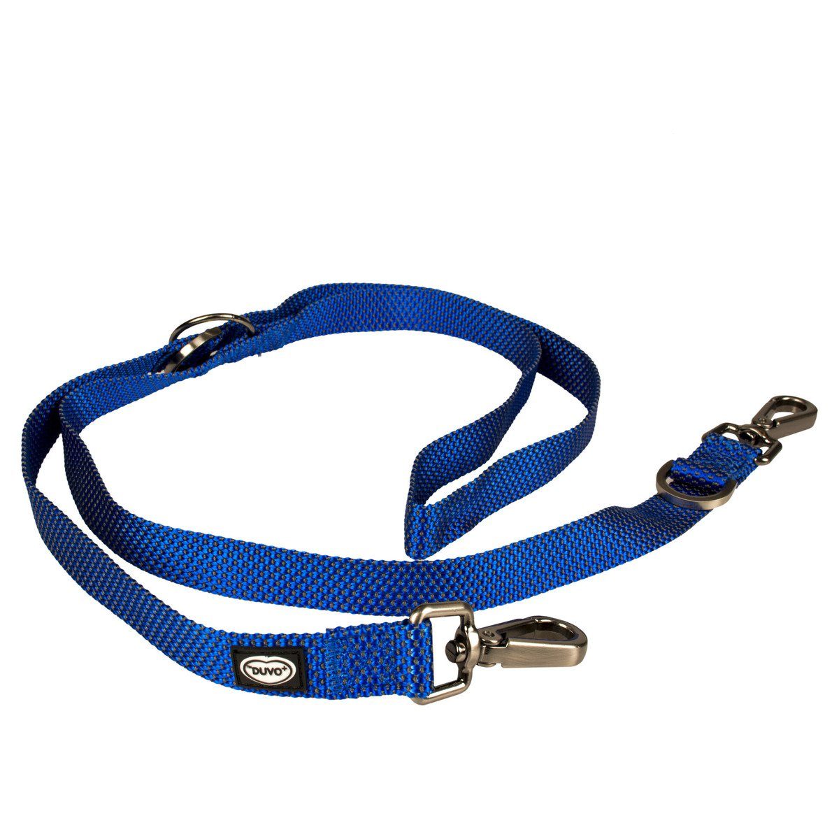 Hundeleine East Duo Leine Nylon blau