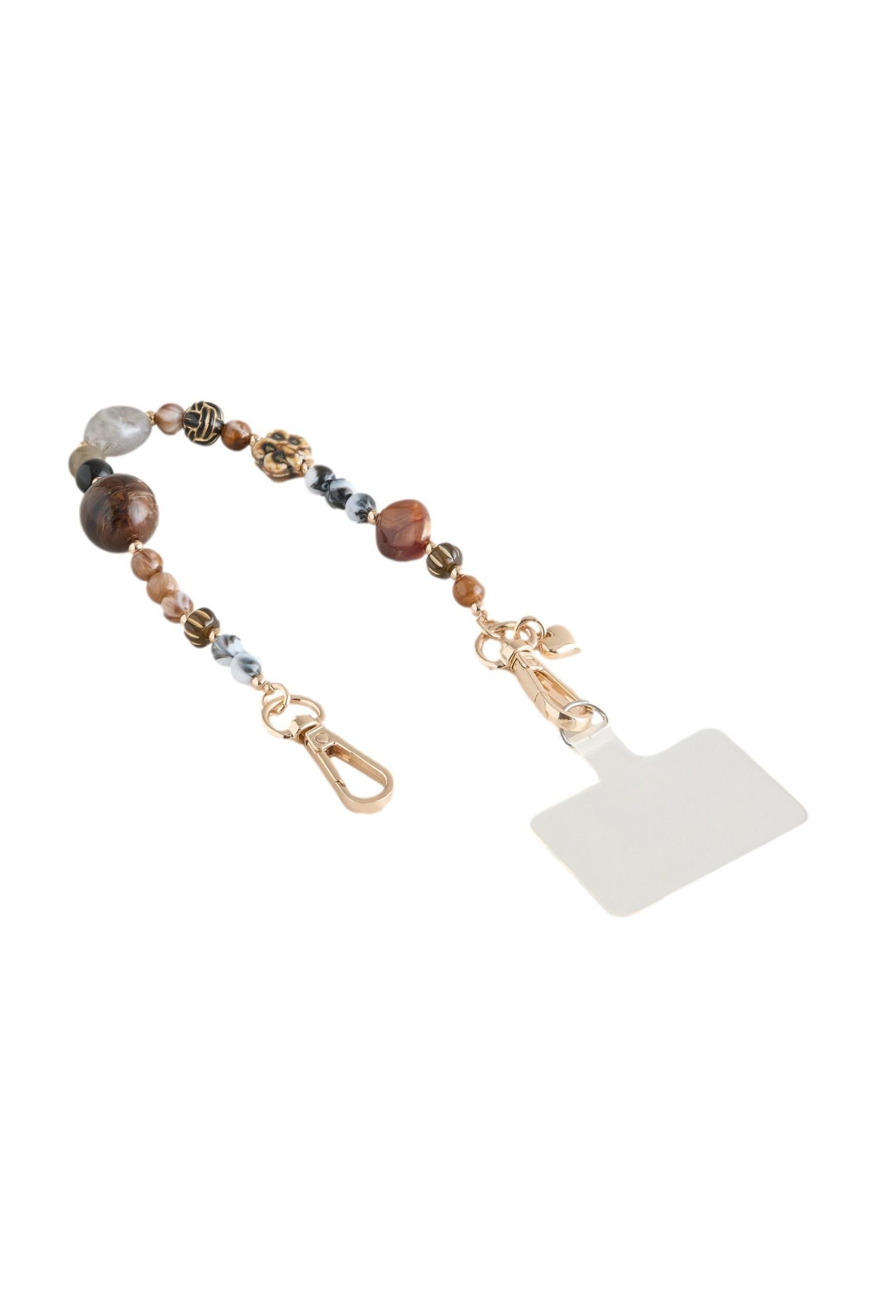 Next Handytasche Handy-Riemen mit Kunstharzperlen (1-tlg)