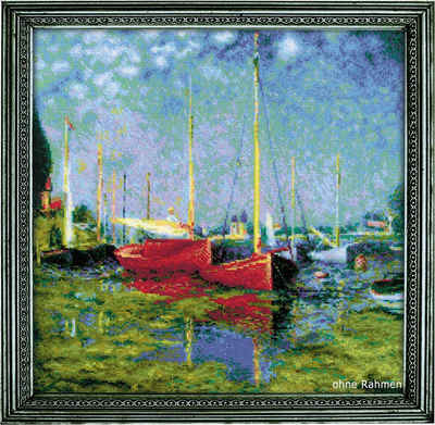 Riolis Kreativset Riolis Kreuzstichpackung "Argenteuil nach Monet", Zählmuster, (embroidery kit by Marussia)