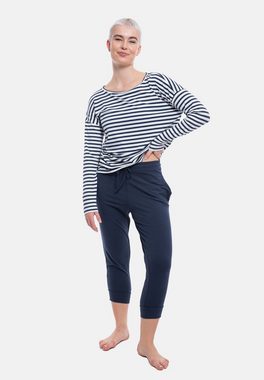 Mey Pyjama Cyra (Set, 2 tlg) Schlafanzug - Atmungsaktiv - Langarm-Shirt und lange Hose im Set