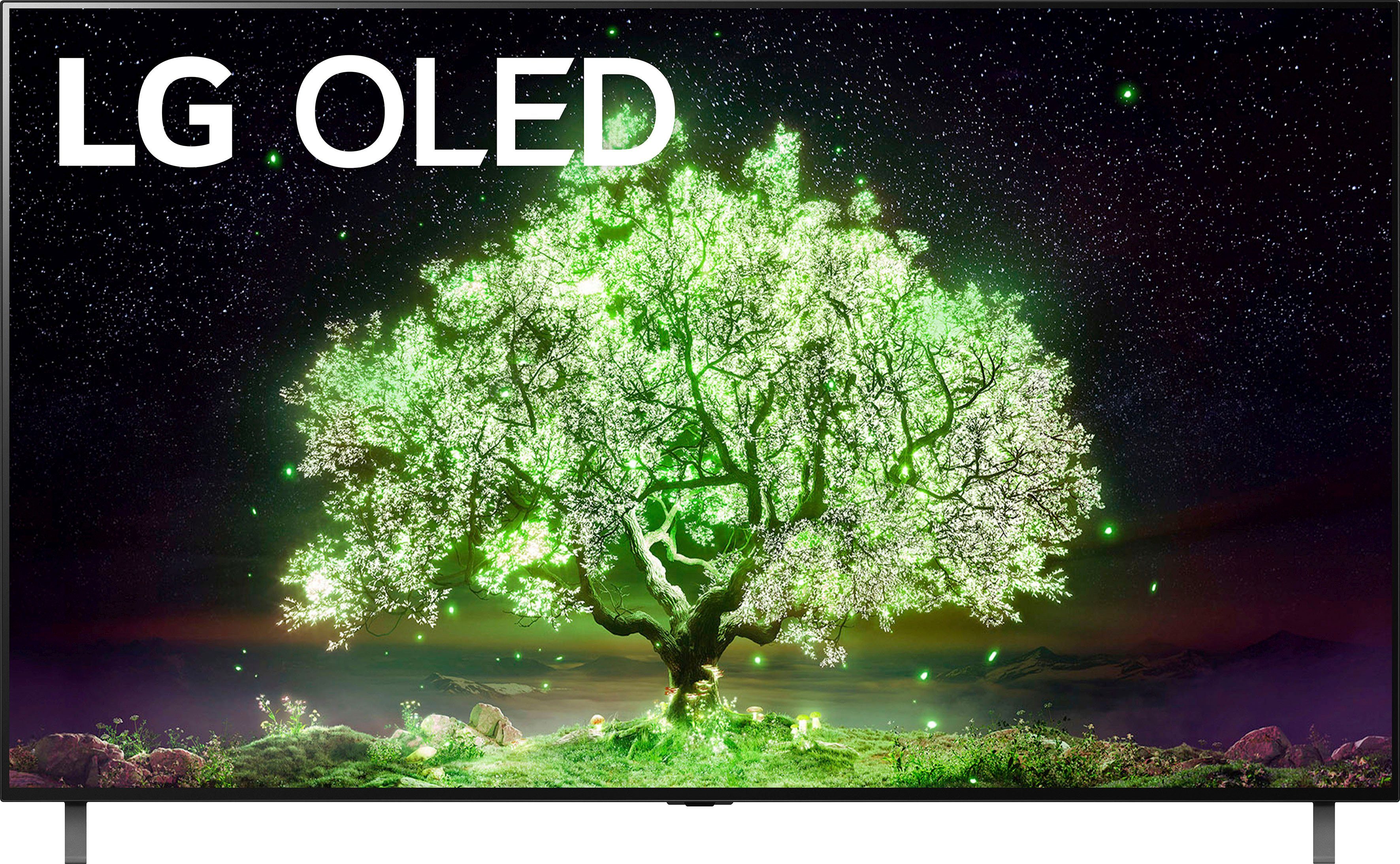 LG OLED77A19LA OLED-Fernseher (195 cm/77 Zoll, 4K Ultra HD, Smart-TV)