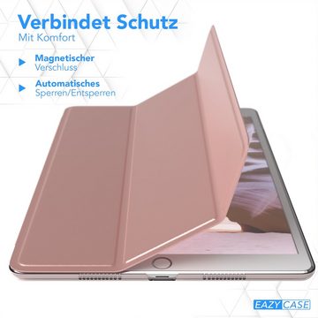 EAZY CASE Tablet-Hülle Smart Case für Apple iPad Pro 10,5" (2017) 10,5 Zoll, Tablet Case Smartcase Hülle mit Sleep Wake Up Funktion Etui Roségold