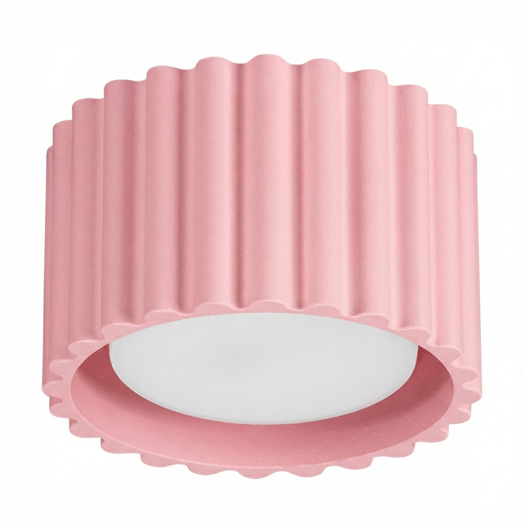 SOLLUX lighting Deckenleuchte Plafond AURA 1 rosa Gx53, Nicht enthalten