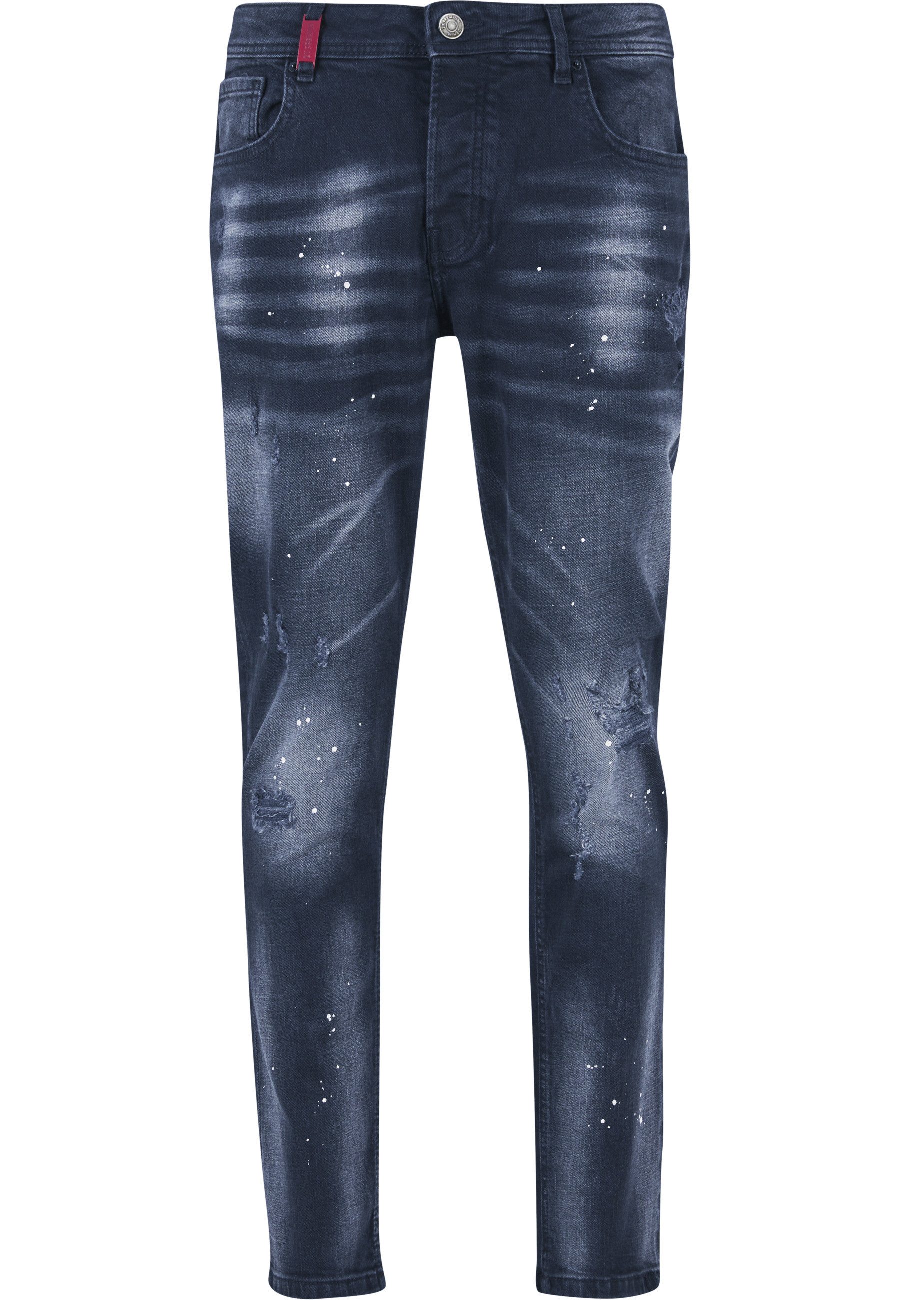 2Y Premium Bequeme Jeans 2Y Premium CARLOS DESTROYED SLIM FIT JEANS