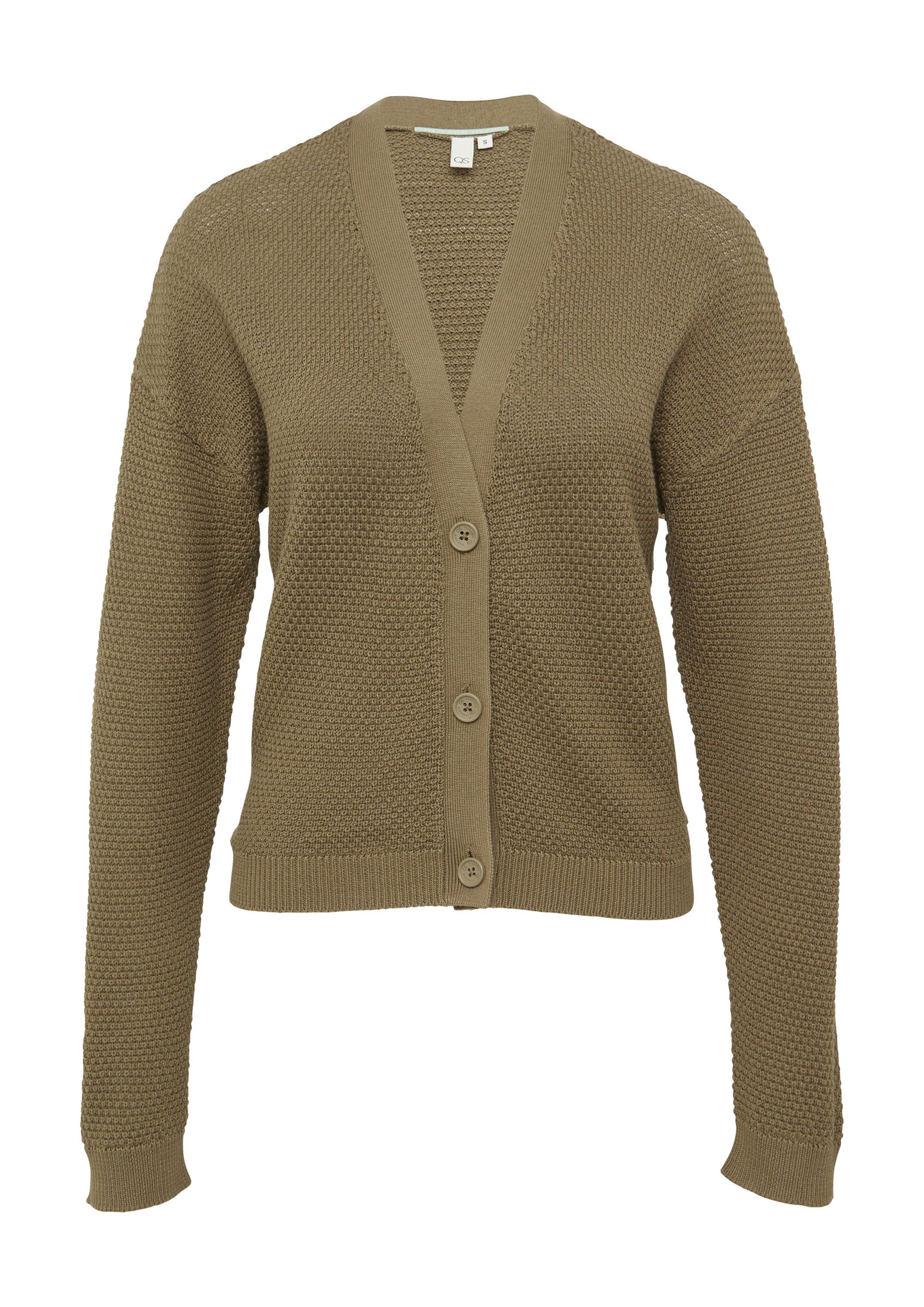 QS Cardigan Strickjacke (1-tlg) günstig online kaufen