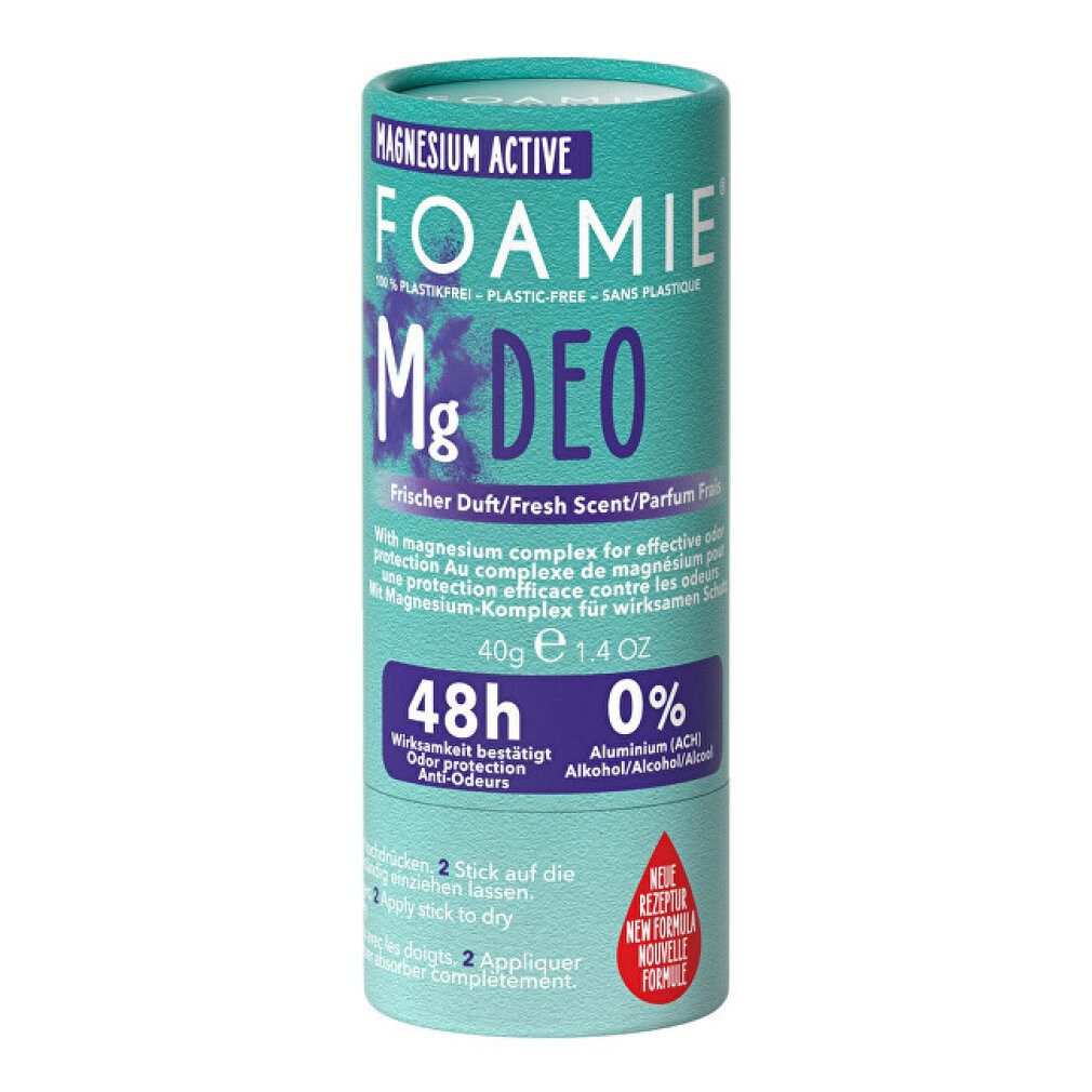 FOAMIE Deo-Spray Festes Deo mit Magnesium Rain In The Woods (Deodorant)