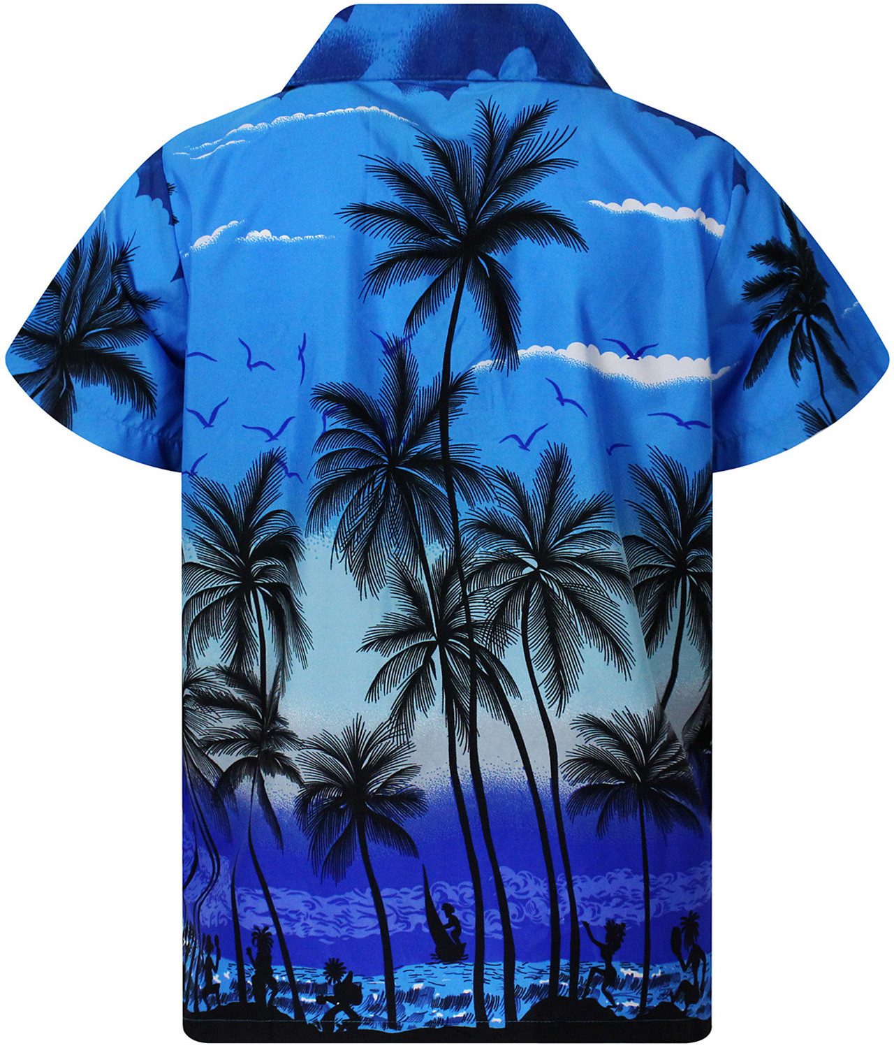 King Kameha Hawaiihemd Beach Eclectic Funky Hawaii-Hemd Herren Kurzarm Fron günstig online kaufen