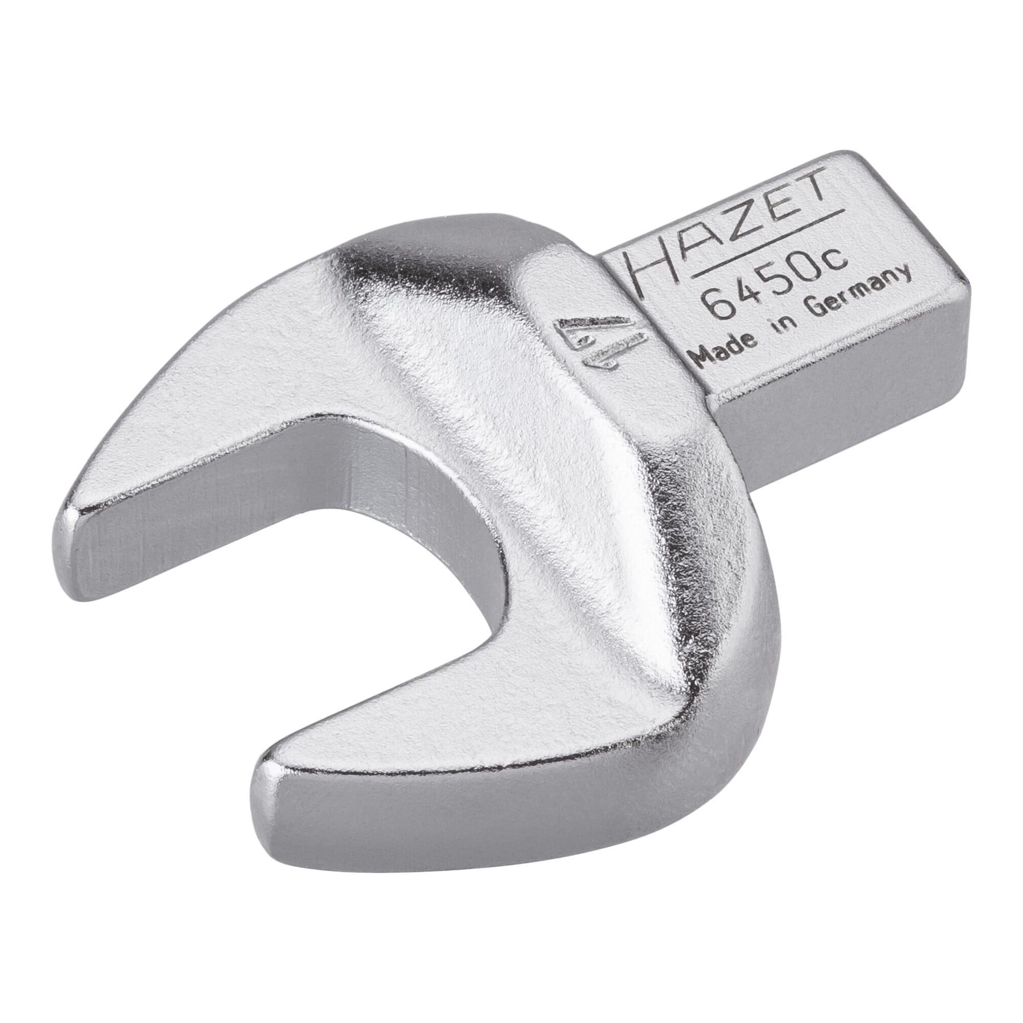 HAZET Maulschlüssel HAZET Einsteck-Maulschlüssel 6450C-17 Einsteck-Vierkant 9 x 12 mm