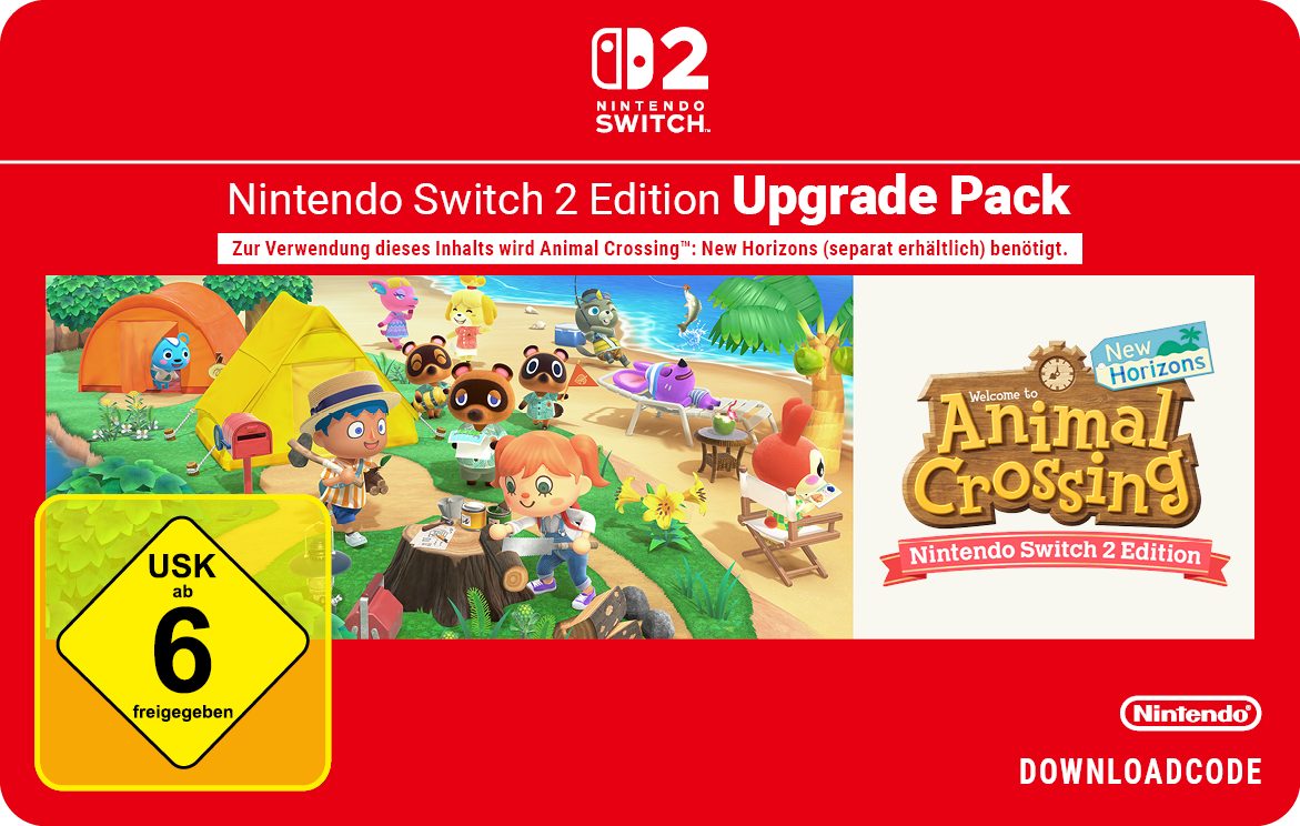 Animal Crossing: New Horizons – Upgrade Pack (Download-Code), Nintendo Switch