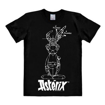 LOGOSHIRT T-Shirt Asterix der Gallier mit lizenzierten Originaldesign