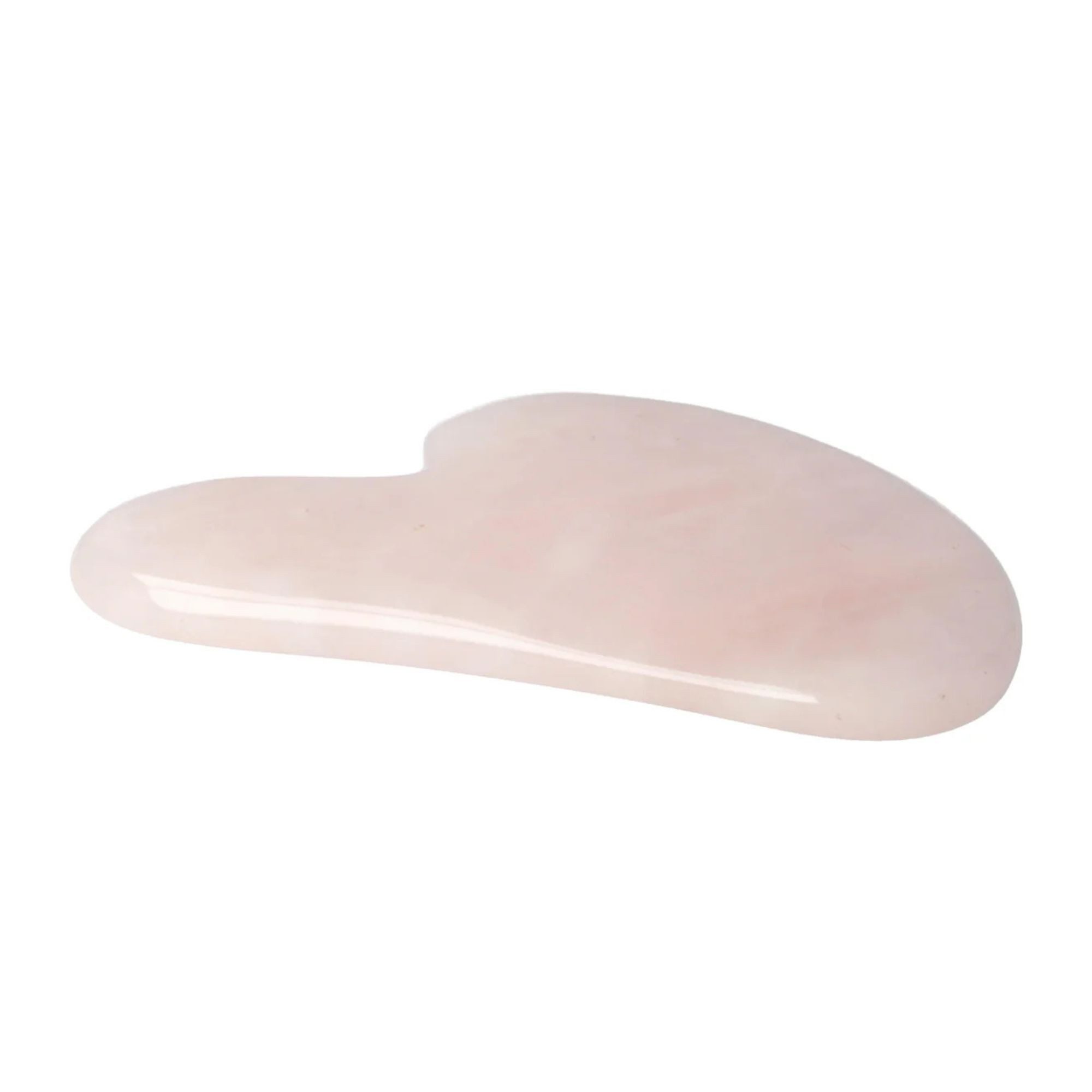 PARSA Beauty Gesichtsmassagegerät Nature Love Gua Sha Massagestein aus echtem Rosenquarz