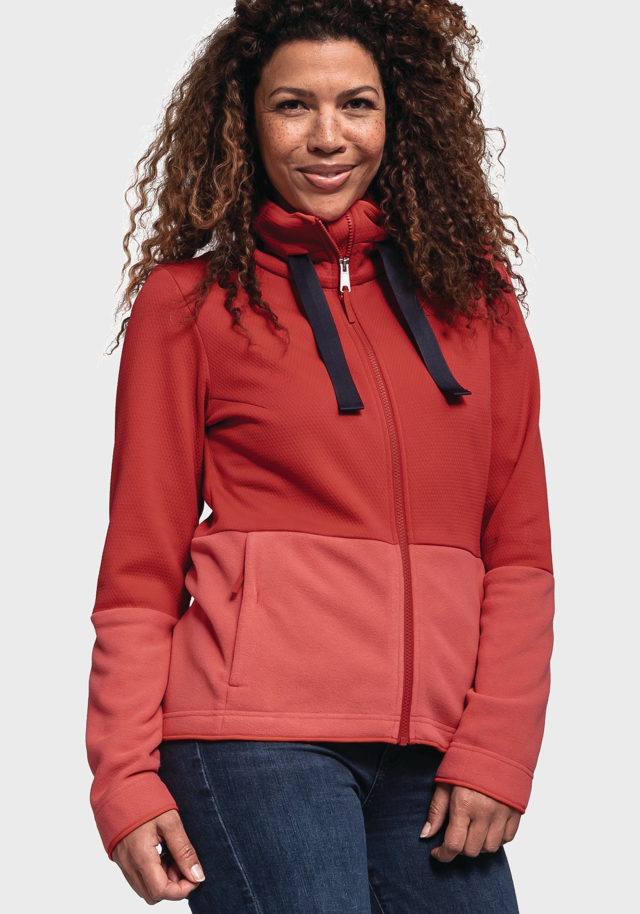 Jacket Pelham Fleece L rosa Schöffel Fleecejacke